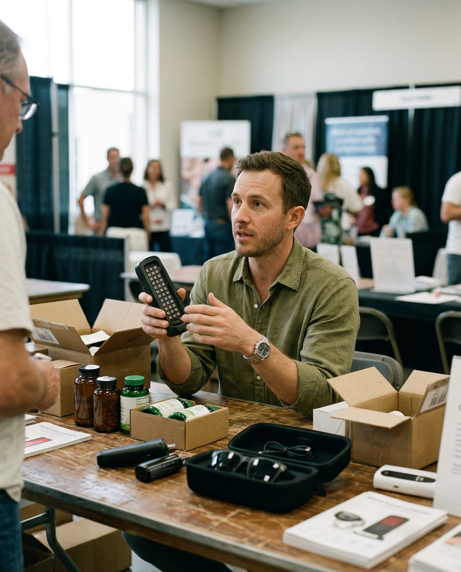 Calley Means sells supplements and gadgets