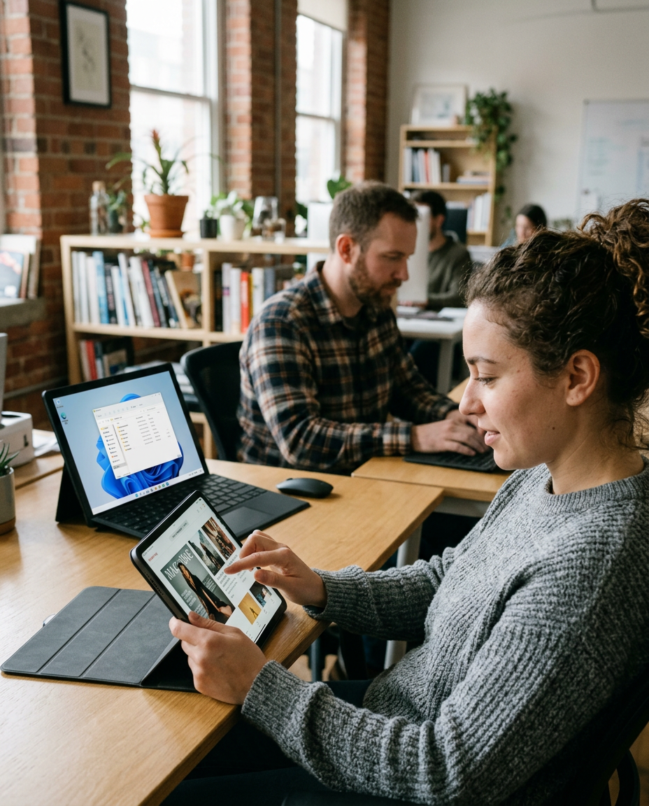 iPads still win for pure tablet use
