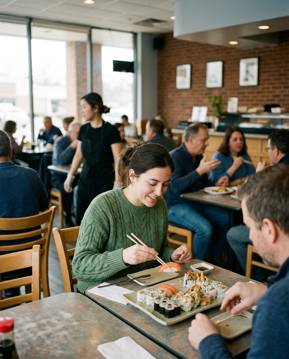All-you-can-eat sushi arrives
