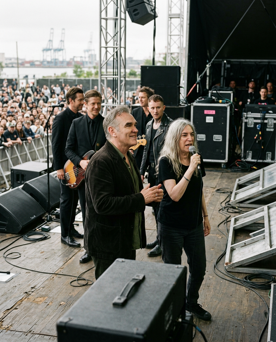 Morrissey is excited about Patti