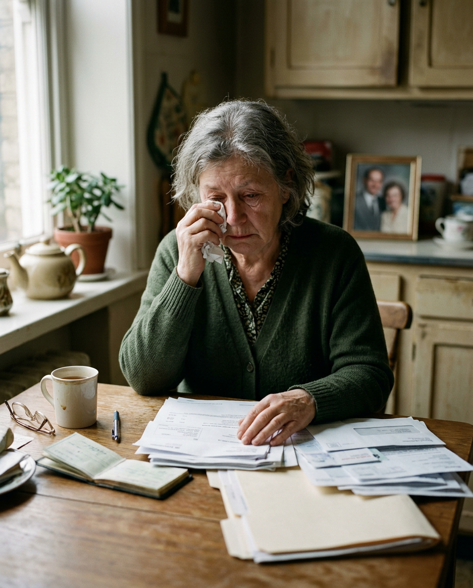 Grief plus financial confusion is brutal